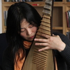 Wu Man performs a Tiny Desk Concert at the NPR Music offices.
