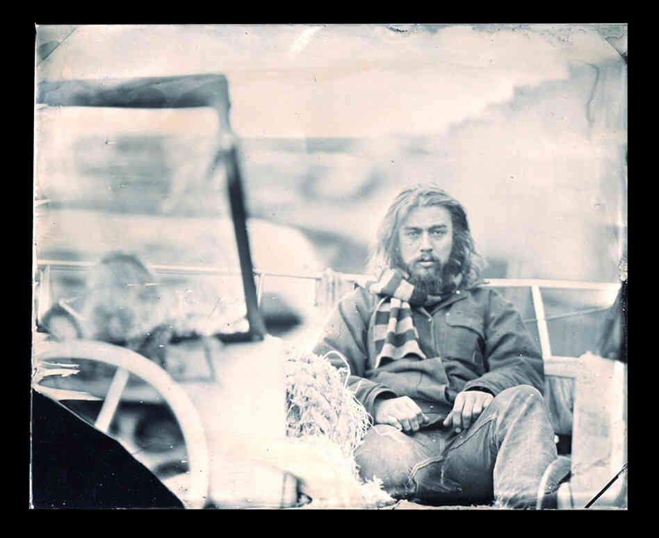Zack, a metalworker building a boat to float down the Ganges, Brooklyn, N.Y.