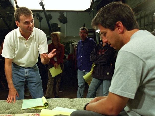 Rosenthal worked with comedian Ray Romano (right) during the nine season-run of Raymond, garnering two Emmy awards along the way.