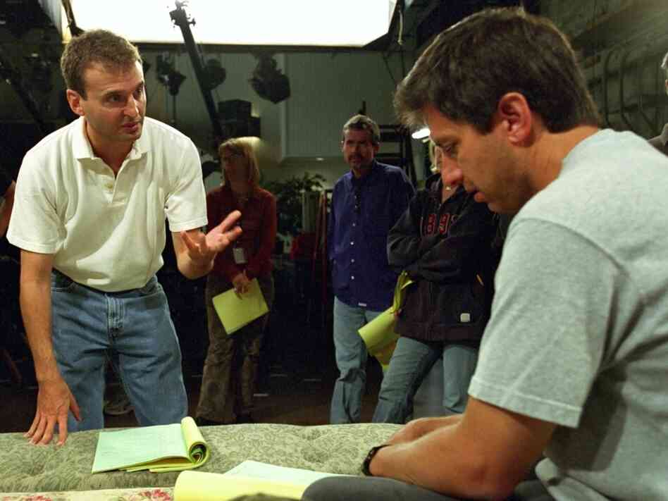 Rosenthal worked with comedian Ray Romano (right) during the nine season-run of Raymond, garnering two Emmy awards along the way.