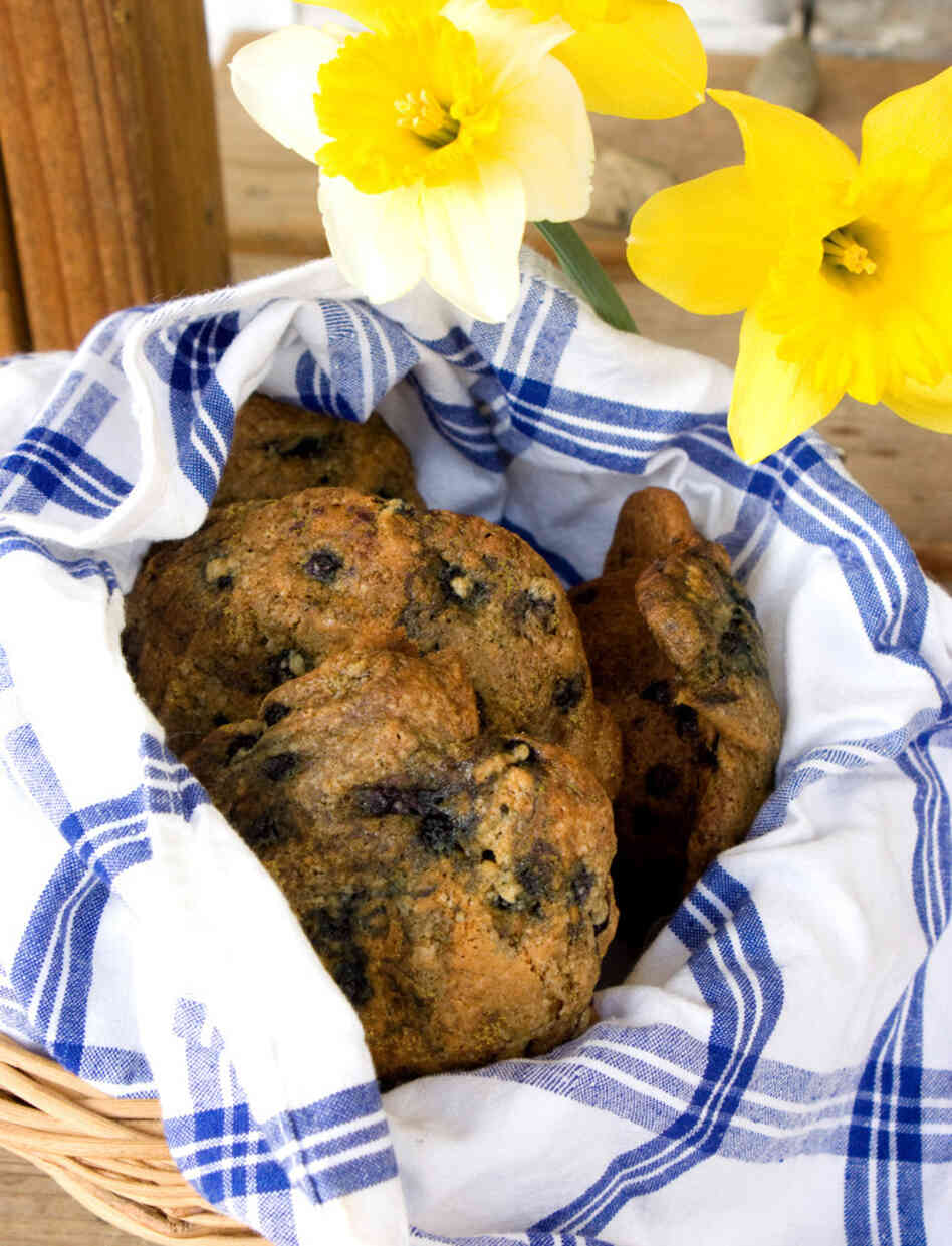 Big-Top Blueberry Muffins