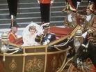 Prince William's parents, Charles and Diana, on their wedding day — July 29, 1981. If it rains Friday, William and Kate won't be able to use an open carriage. Prince William's parents, Charles and Diana, on their wedding day — July 29, 1981. If it rains Friday, William and Kate won't be able to use an open carriage.
