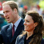 In one  of their last public appearances before their wedding, Prince William and  Kate Middleton arrive at Witton  Country Park in Darwen, England, on April 11.