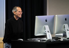 Apple CEO Steve Jobs demonstrates the company's FaceTime app in October. Apple CEO Steve Jobs demonstrates the company's FaceTime app in October.