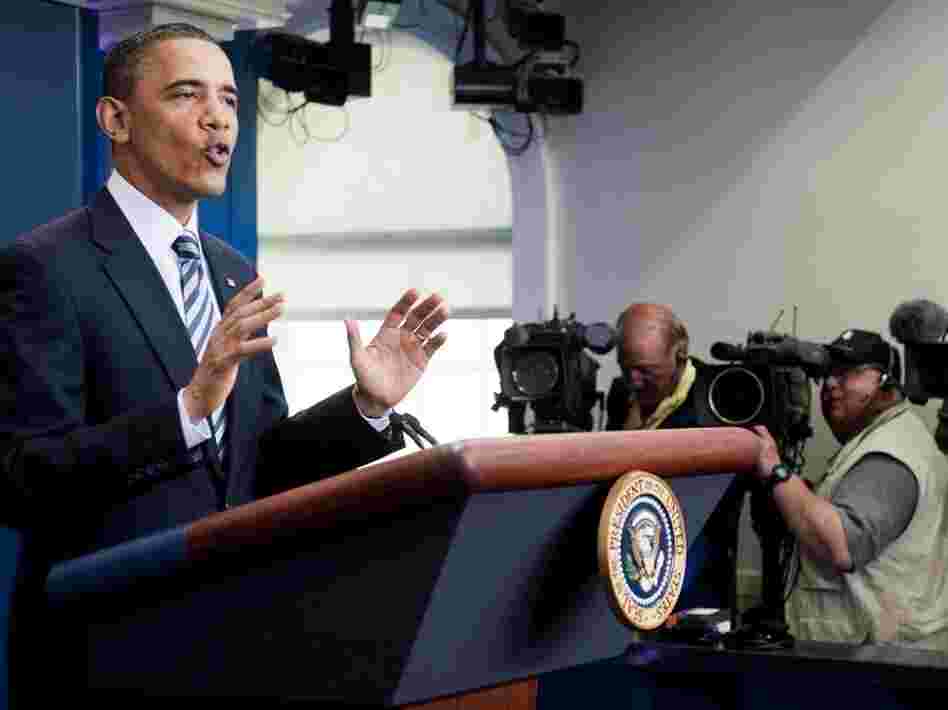 President Barack Obama makes a statement on the release of his long-form birth certificate The president sought to dispel conspiracy theories alleging he was not born in the United States by releasing the document.