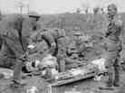 Soldiers care for the wounded on the first day of the Battle of Passchendaele on July 31, 1917. Fought in West Flanders, Belgium, Passchendaele was one of the war's most costly clashes. Soldiers care for the wounded on the first day of the Battle of Passchendaele on July 31, 1917. Fought in West Flanders, Belgium, Passchendaele was one of the war's most costly clashes.