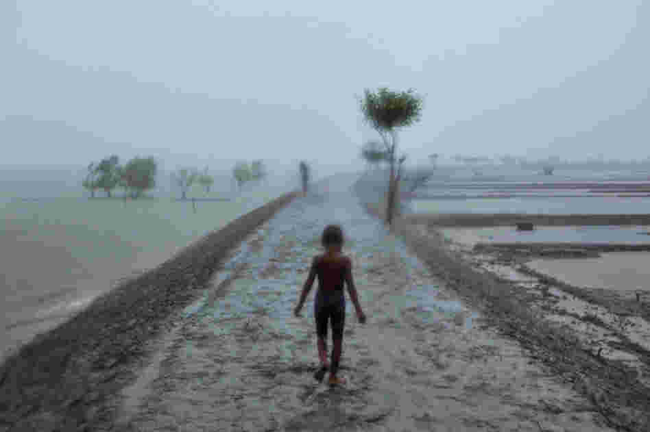 Villagers along the southern coast of Bangladesh not only have to cope with some of the world's heaviest rainfall; they also live in cyclone-battered communities, on mushy ground just a few feet above a rising sea. Villagers along the southern coast of Bangladesh not only have to cope with some of the world's heaviest rainfall; they also live in cyclone-battered communities, on mushy ground just a few feet above a rising sea.