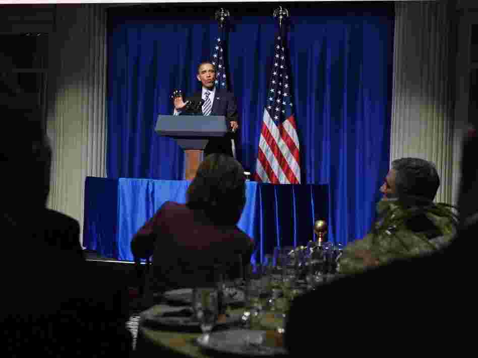 President Obama made light of the birther controversy at Democratic fundraisers in New York.