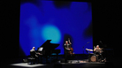 The Bad Plus plays its take on The Rite of Spring at Duke Performances, backed by a multimedia backdrop created by architect Cristina Guadalupe and filmmaker Noah Hutton. The Bad Plus plays its take on The Rite of Spring at Duke Performances, backed by a multimedia backdrop created by architect Cristina Guadalupe and filmmaker Noah Hutton.