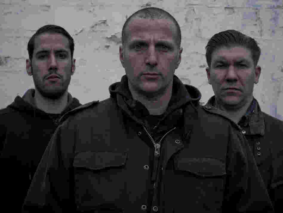 Mike Hill (center) says Tombs won't have a prog-rock period, but that he wants a career trajectory akin to Swans and Neurosis.