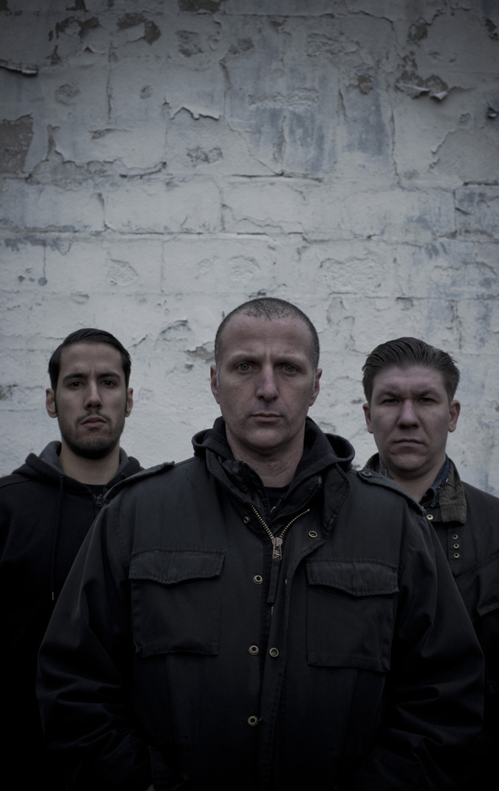 Mike Hill (center) says Tombs won't have a prog-rock period, but that he wants a career trajectory akin to Swans and Neurosis.