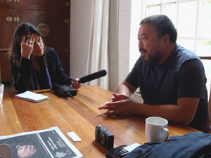 In 2008, NPR's Laura Sydell sat down with artist Ai Weiwei at his studio in Beijing, where he kept his camera at arm's reach.