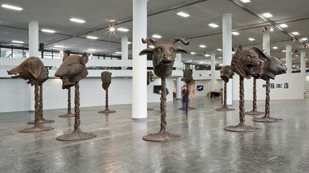 Ai Weiwei's Circle of Animals/Zodiac Heads makes its outdoor debut in New York on May 2. (AW Asia)