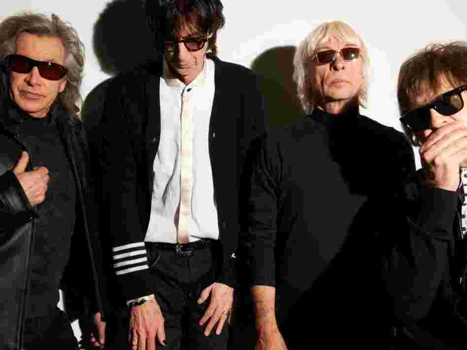 Ric Ocasek (second from left) says the decision to reunite The Cars was simple: He had a batch of new songs, and knew his former bandmates could play them best.