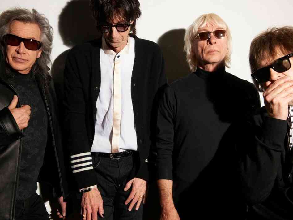 Ric Ocasek (second from left) says the decision to reunite The Cars was simple: He had a batch of new songs, and knew his former bandmates could play them best.