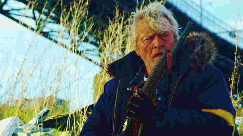 The hobo code: A nameless vagabond (Rutger Hauer) rides the rails into Hope Town, where he introduces criminals to the business end of his boom stick. Don't expect any themes or allegories — just a whole lot of bloody gore. The hobo code: A nameless vagabond (Rutger Hauer) rides the rails into Hope Town, where he introduces criminals to the business end of his boom stick. Don't expect any themes or allegories — just a whole lot of bloody gore.