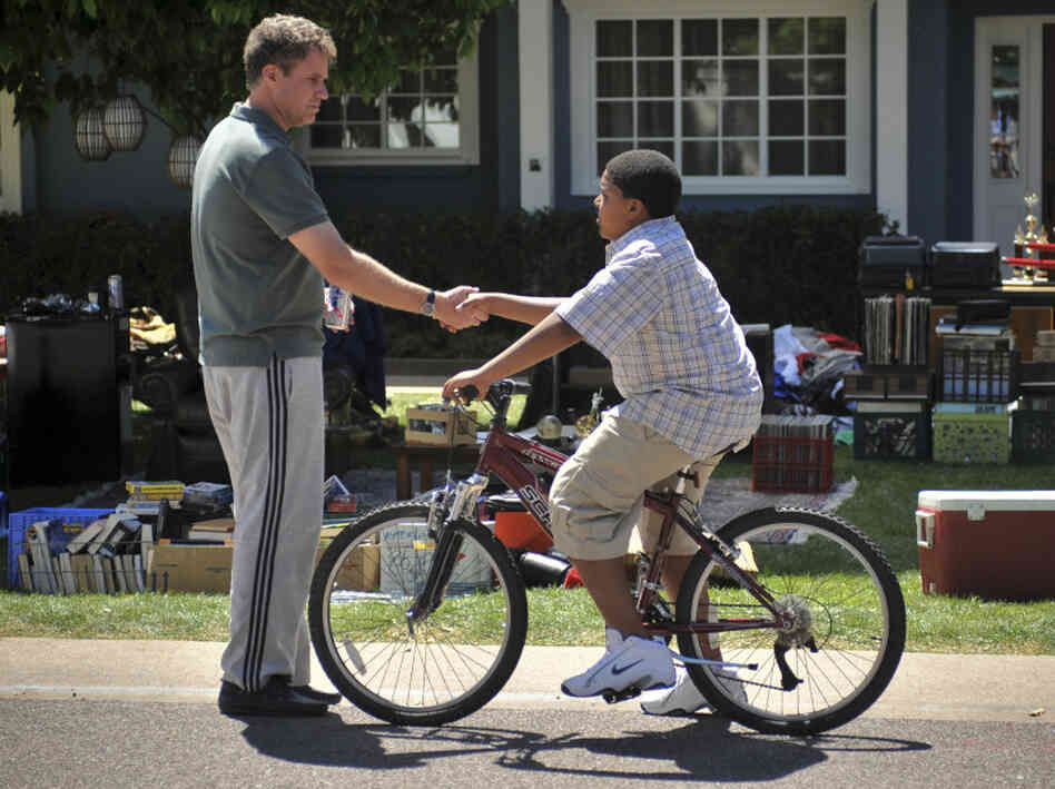 A local boy (Christopher Jordan Wallace) hired by Halsey to help shill his stuff is only one of the characters director Dan Rush added to the story.