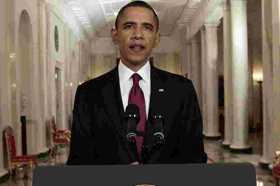 President Obama, speaking from the White House late Sunday night, said U.S. special forces killed bin Laden in a compound north of Islamabad. 