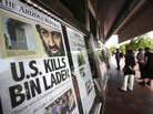 Front pages around the world reported the news. At the Newseum in Washington, D.C., many were on display today. Front pages around the world reported the news. At the Newseum in Washington, D.C., many were on display today.