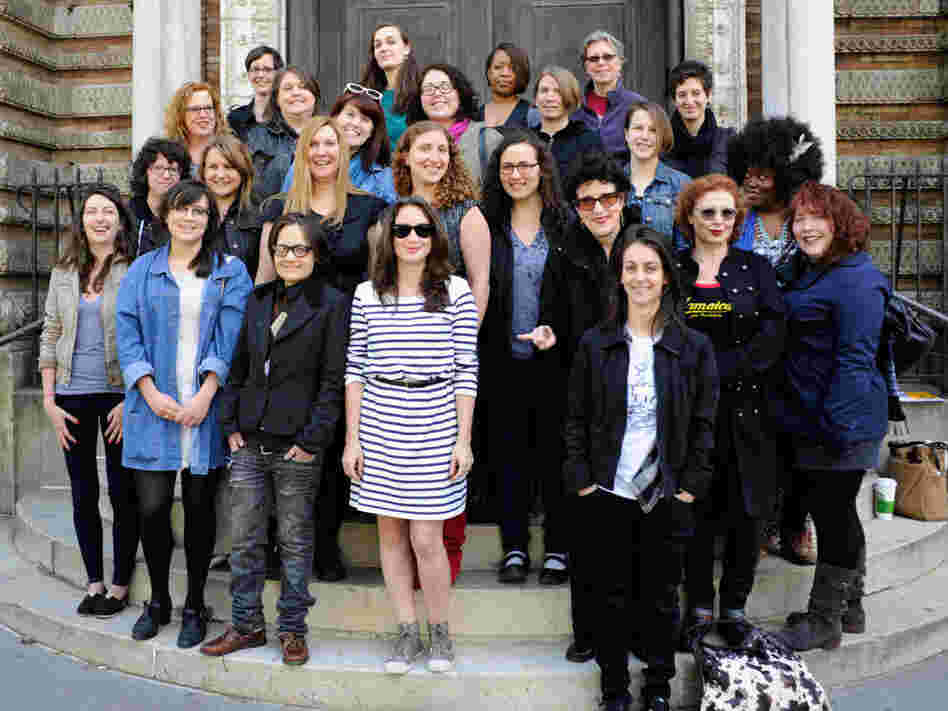 Daphne Carr, Laina Dawes, Georgia Christgau, Ann Powers, Caryn Rose, Devon Maloney, Jill Mapes, Molly  Templeton, Kate Silver, Caryn Ganz, Liz Pelly, Evie Nagy, Nona Willis Aronowitz,  Laura Leebove, Elizabeth Keenan-Penagos, Kandia Crazy Horse, Frannie Kelley, Kate Adler, Lauren Sandler,  Donna Gaines, Vivien Goldman, Maura  Johnston, Jeanne Fury, Maria Sherman.