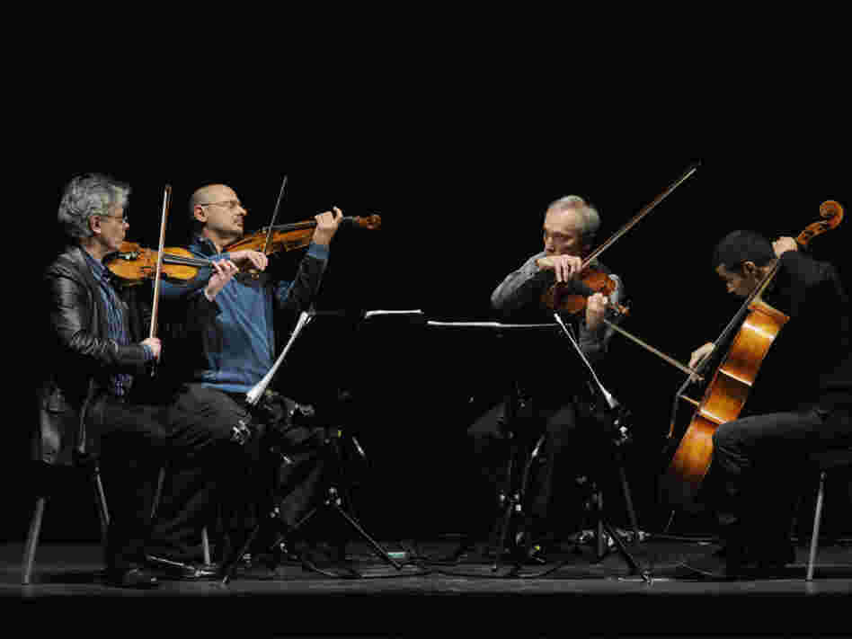 The Kronos Quartet plays Steve Reich's 'WTC 9/11.'