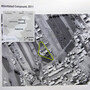 This aerial image provided by the CIA shows the Abbottabad compound in Pakistan where American forces killed Osama bin Laden.