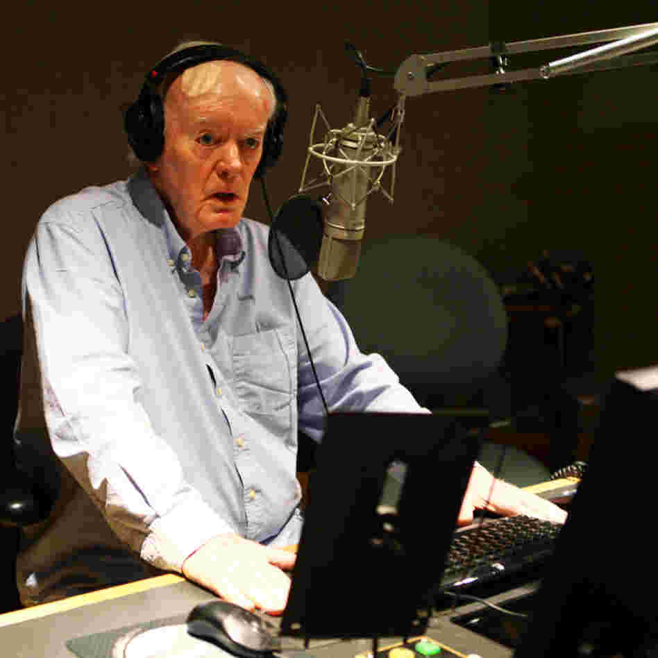 Robert Conley, 85, last month in NPR's Studio 2A.