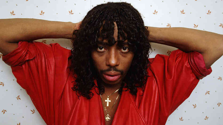 Rick James poses West Hollywood, Calif., in 1987. He died in 2004, but his estate is suing his label for royalties it says he's owed for digital sales. Rick James poses West Hollywood, Calif., in 1987. He died in 2004, but his estate is suing his label for royalties it says he's owed for digital sales.