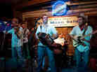 The Pine Leaf Boys' members perform at the Blue Moon Saloon in Lafayette, La. The Pine Leaf Boys' members perform at the Blue Moon Saloon in Lafayette, La.