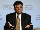 Pakistan's former president Pervez Musharraf, Nov. 9, 2010, in New York.