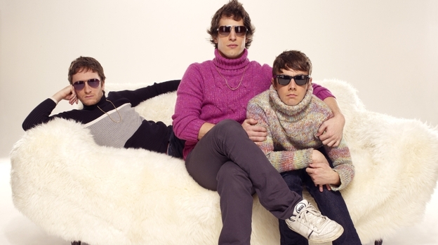 The men of The Lonely Island, left to right: Akiva Schaffer, Andy Samberg, Jorma Taccone.