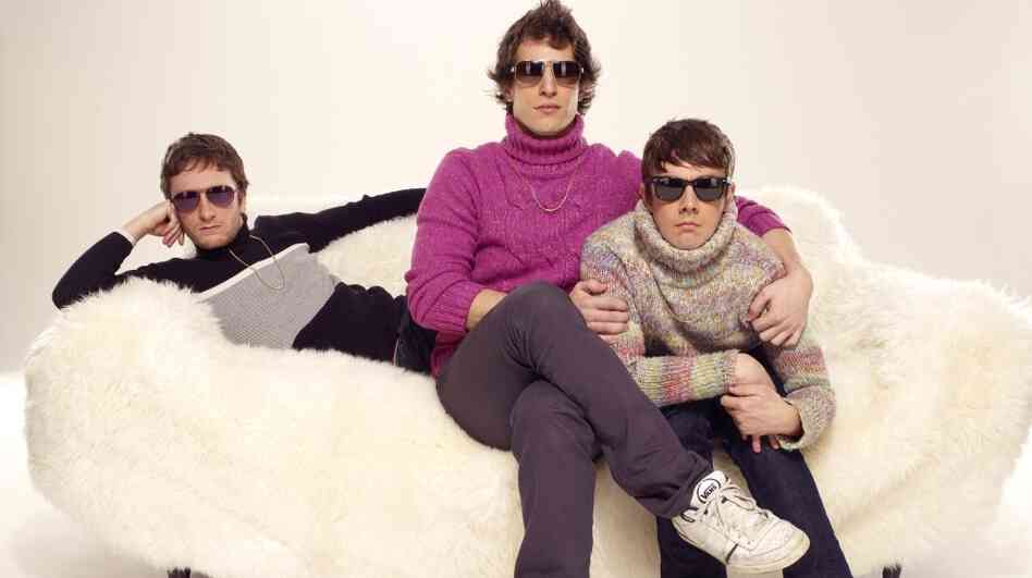 The men of The Lonely Island, left to right: Akiva Schaffer, Andy Samberg, Jorma Taccone.
