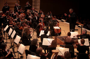 The Toledo Symphony with Stefan Sanderling, Principal Conductor, performing "Symphony No.6 in B minor, Op. 54" by Dmitri Shostakovich during the first half of the Spring for Music festival at Carnegie Hall in Manhattan, New York on May 07, 2011.