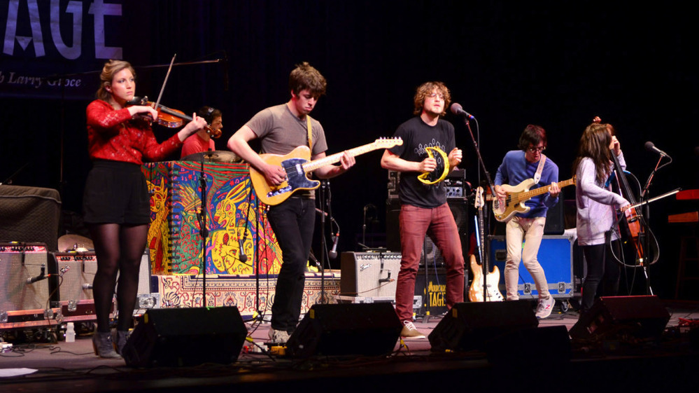 Ra Ra Riot performed on Mountain Stage.