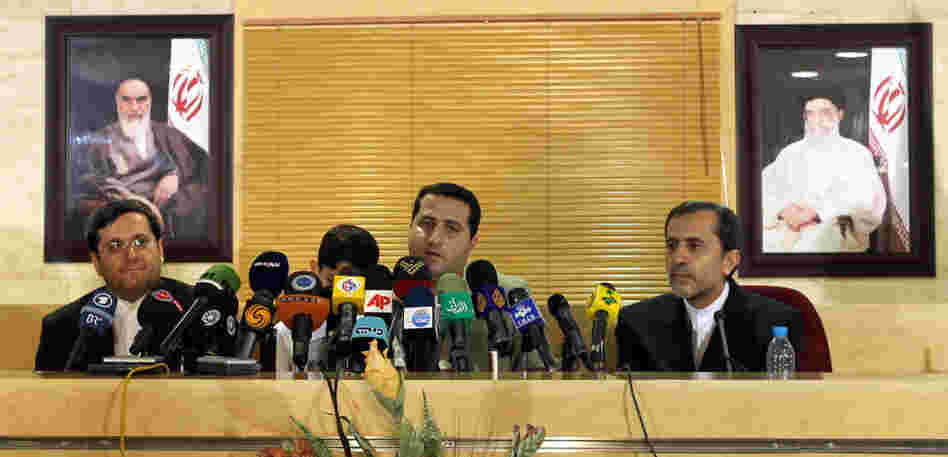 Iranian nuclear  scientist Shahram Amiri speaks on his return to Tehran in 2010. Suspected of defecting to the CIA after he disappeared in 2009, Amiri resurfaced in Washington in 2010 and accused the CIA of kidnapping.  Georgetown professor Paul Pillar says it's a case where intelligence  agencies are uncertain of "where the loyalties of the people  they're dealing with ultimately lie."