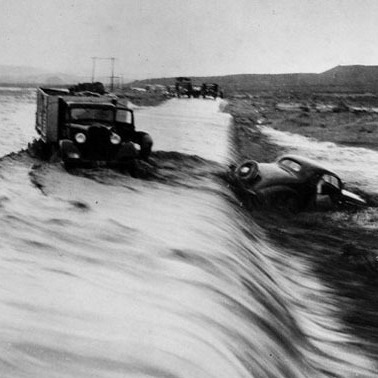 1927 Mississippi River flood. Location unknown.