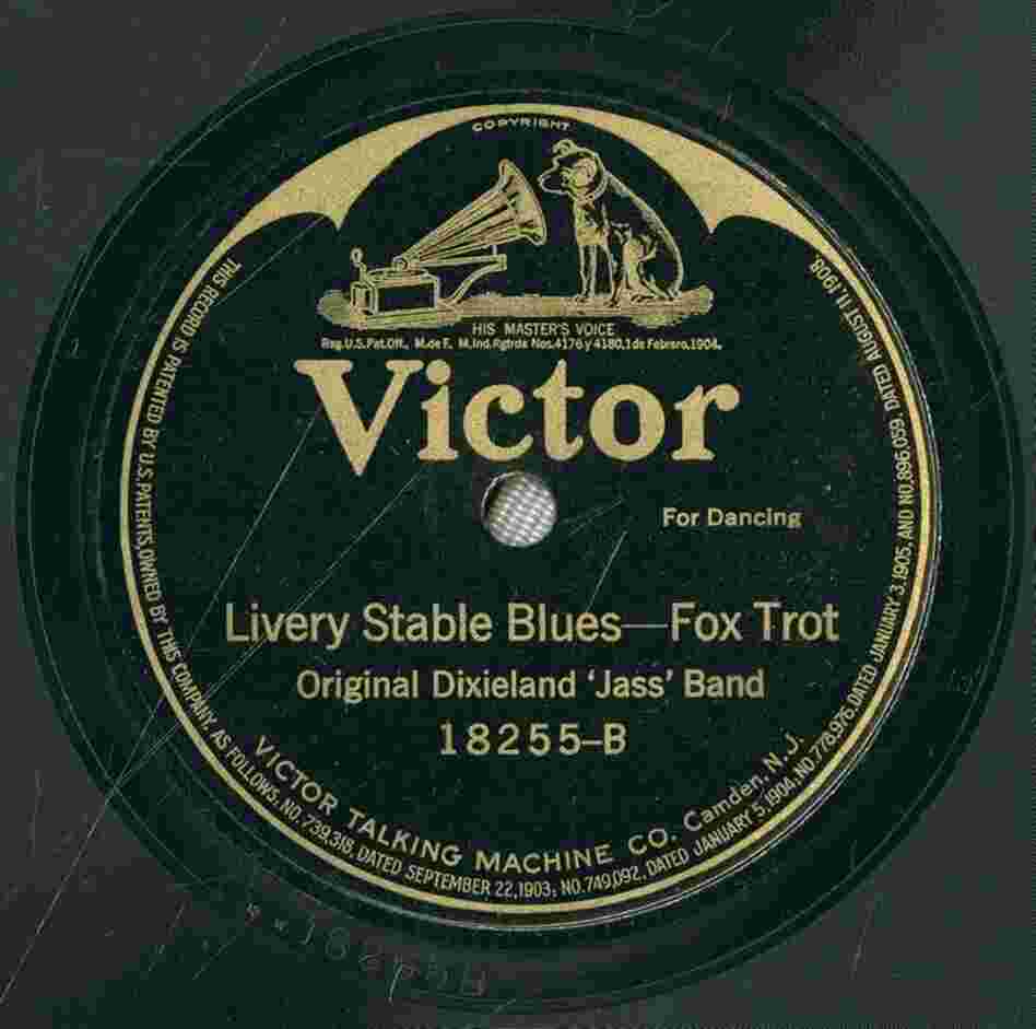 "Livery Stable Blues" by the Original Dixieland Jazz Band is considered to be the first jazz recording ever released.