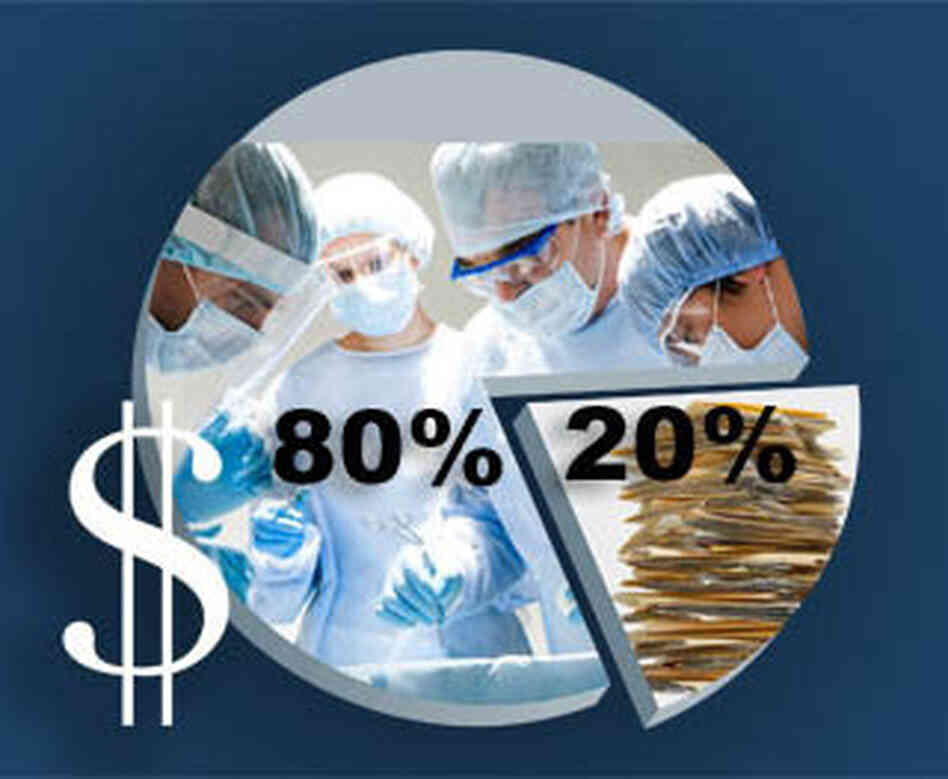 Under federal law, health insurers must spend at least 80 percent of premium revenues on medical services or quality improvement. Under federal law, health insurers must spend at least 80 percent of premium revenues on medical services or quality improvement.
