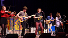Ra Ra Riot performed on Mountain Stage. Ra Ra Riot performed on Mountain Stage.