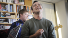 Future Islands perform a Tiny Desk Concert at the NPR Music offices. Future Islands perform a Tiny Desk Concert at the NPR Music offices.