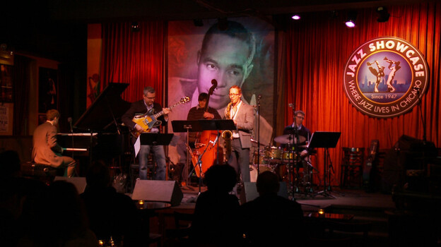 The Moshier-Lebrun Collective performs at Joe Segal's Jazz Showcase.
