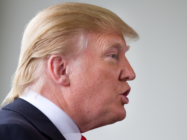 Donald Trump in Portsmouth, N.H., on April 27.