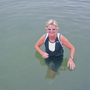 Janet Ohlsen, pictured here in 2009 after completing a triathalon, has battled depression, anxiety and bipolar disorder. After a long search for mental health care, Ohlsen found a psychotherapist with whom she clicked.