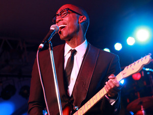 Raphael Saadiq's latest album is called Stone Rollin'.