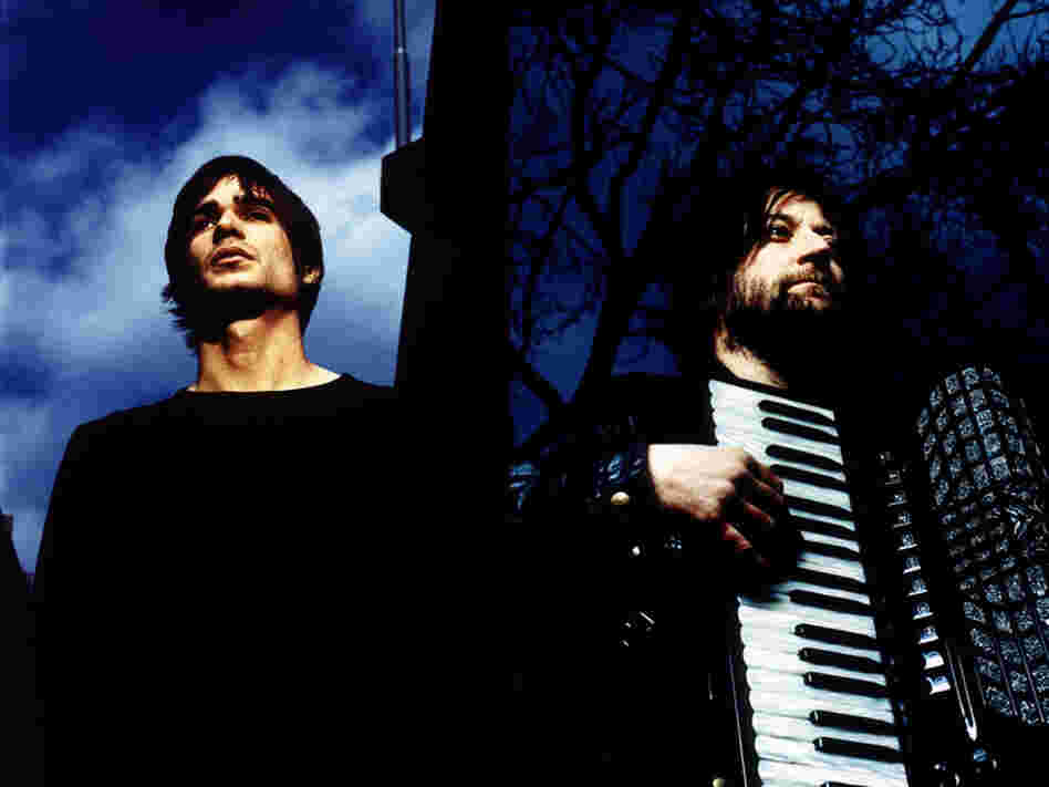 Jon Hopkins (left) and King Creosote collaborate on the new album Diamond Mine, out May 24. Jon Hopkins (left) and King Creosote collaborate on the new album Diamond Mine, out May 24.