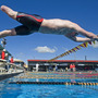 Nicholas Gibbons, a single amputee with the British Royal Marines team, takes off from the blocks during practice Feb. 21 in Camp Pendleton, Calif., for the inaugural Marine Corps Trials. Fifty athletes were chosen as members of the All-Marine team for the Warrior Games. Nicholas Gibbons, a single amputee with the British Royal Marines team, takes off from the blocks during practice Feb. 21 in Camp Pendleton, Calif., for the inaugural Marine Corps Trials. Fifty athletes were chosen as members of the All-Marine team for the Warrior Games.