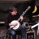 L-R: Bela Fleck, Edgar Meyer, Zakir Hussain. L-R: Bela Fleck, Edgar Meyer, Zakir Hussain.