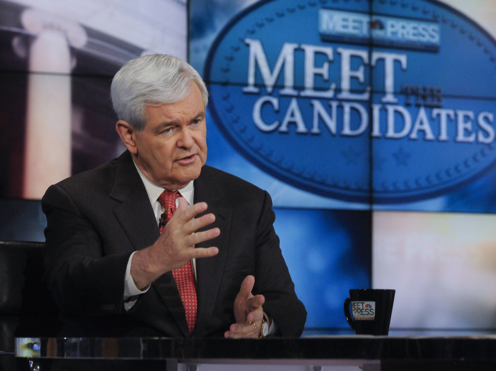 Speaker Newt Gingrich on NBC News' "Meet the Press", May 15, 2011.