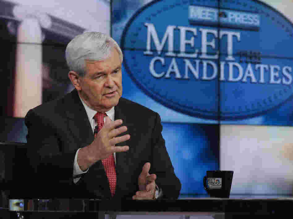 Speaker Newt Gingrich on NBC News' "Meet the Press", May 15, 2011.
