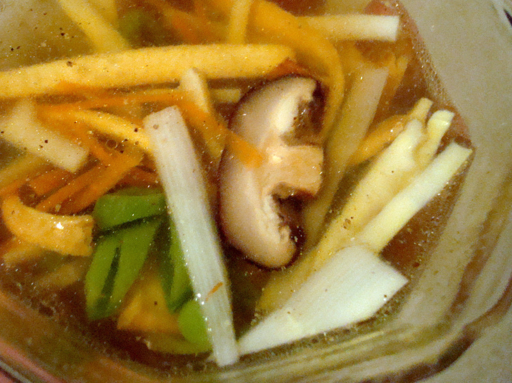 Sparkling Broth With Bamboo
